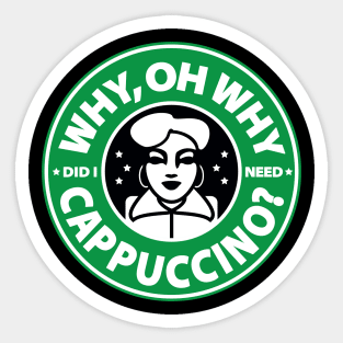 Cappuccino Sticker